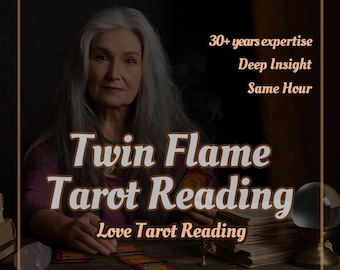 Twin Flame Tarot Reading | Same Hour Psychic Love Insight | Fast, Accurate Soul Connection Reading