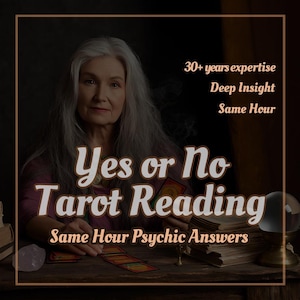 Same Hour Yes No Tarot Reading: Fast Psychic Guidance (PDF Report