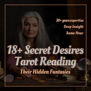 18+ Geheime Wünsche Tarot Legung | Ihre versteckten Fantasien aufgedeckt | Intime psychische Lesung über Liebe, Sex & Leidenschaft | Same-Hour-Insight