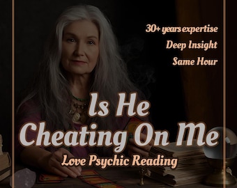 Same Hour Love Tarot Reading: Is He Cheating? (PDF Reading