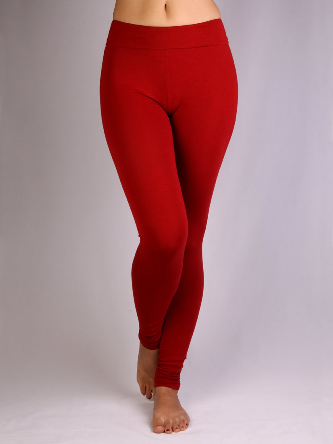 Red India Leggings in Rayon Lycra Dance Wear, Yoga Wear, Active Wear, Casual Wear Etsy