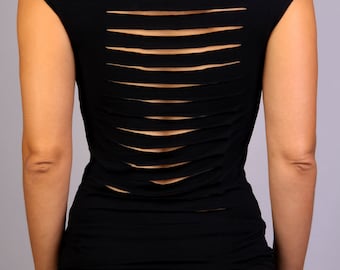 Monica Top in Rayon Spandex - Dance wear, Yoga wear, Active wear, Casual wear