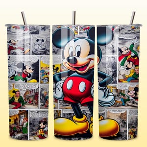 Cartoon 20 oz magere beker png, stripfiguren 20 oz beker png, films karakters rechte en taps toelopende beker wrap, 20 oz beker wrap