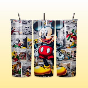 Cartoon 20 oz Skinny Tumbler Png, Cartoon Characters 20oz Tumbler Png, Movies Characters Straight and Taper Tumbler Wrap, 20oz Tumbler Wrap