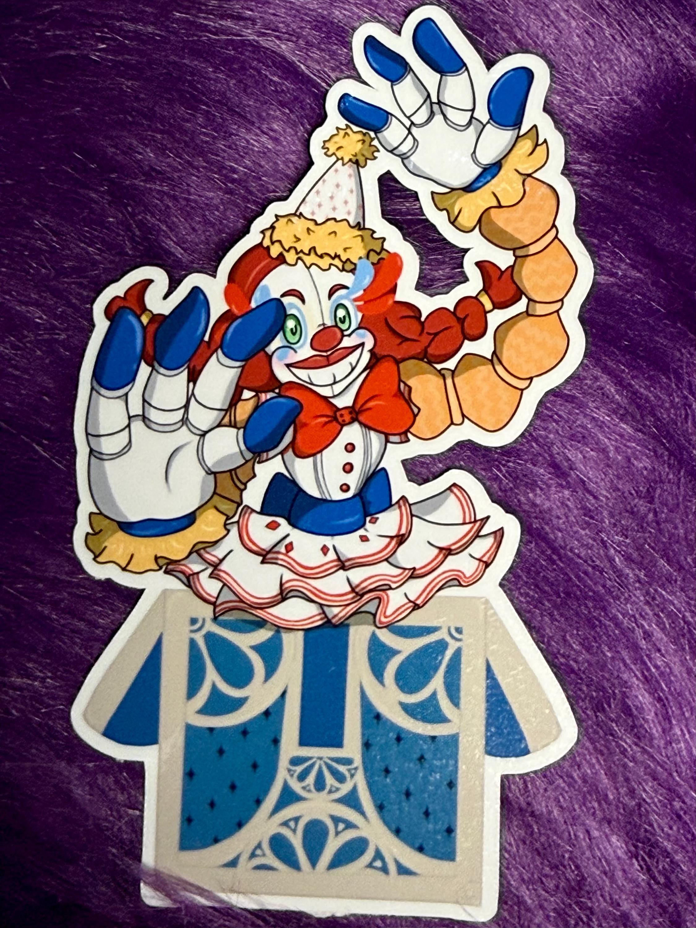 FNAF Jackie in the Box Waterproof Sticker - Etsy