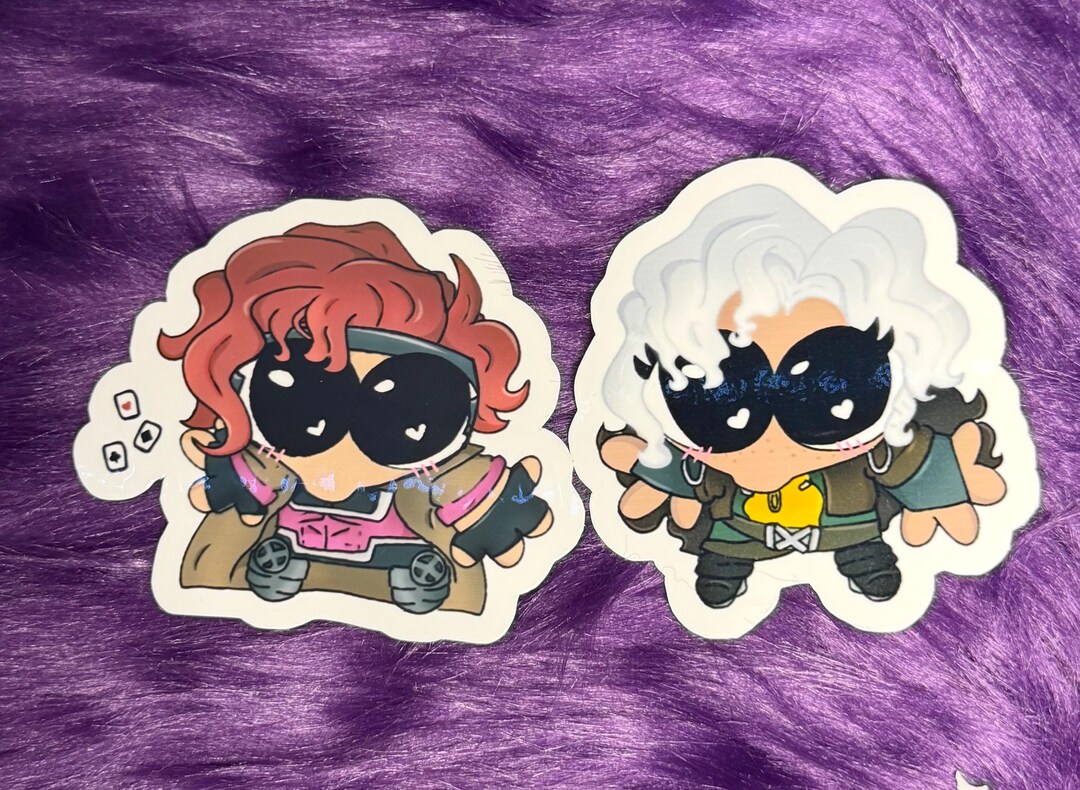 Little Rivals Superhero Waterproof Vinyl Stickers - Etsy