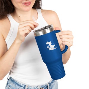 40oz Insulated Travel Mug, Perfect for Coffee Lovers, Ideal for Outdoor Adventures, Great Gift for Birthdays, Road Trips, and Camping