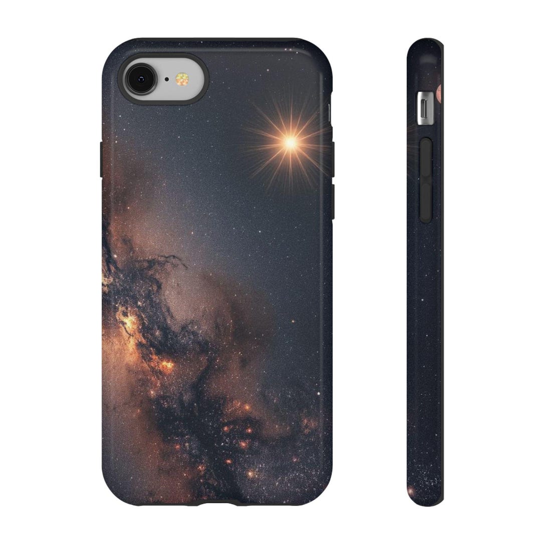 Celestial Phone Case - Cosmic Space Design, Galaxy Phone Cover, Tough ...