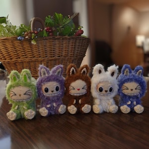 Amigurumi Labubu Crochet Pattern | Crochet Labubu Pattern | Labubu Doll Crochet | Labubu Crochet Pattern | Labubu Plush | Kids Toy Pattern