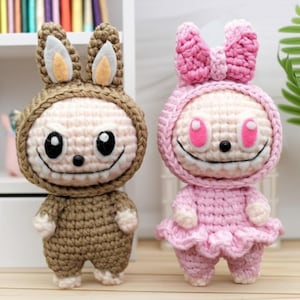 Amigurumi Labubu Crochet Pattern | Crochet Labubu Pattern | Labubu Doll Crochet | Labubu Crochet Pattern | Labubu Plush | Kids Toy Pattern