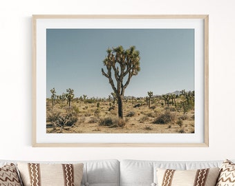 Joshua Tree Photo, Digital Download, Boho Decor, California Art, Living Room Wall Art, Joshua Tree Decor, Desert Wall Art, Printable