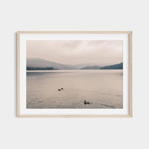 Lake Placid Print: Adirondack Mountain Landscape Wall Art
