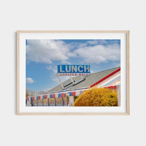 Vintage Montauk Sign Print: Coastal Dining Wall Art