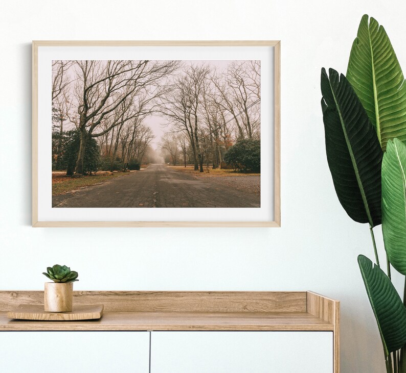 Stunning East Hamptons Landscape Print, featuring large photographic wall art of a serene Hamptons nature scene, perfect for elegant home decor and artistic Hamptons photography.