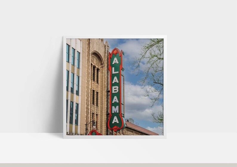 Birmingham Alabama, Digital Download, Alabama Theater, Birmingham