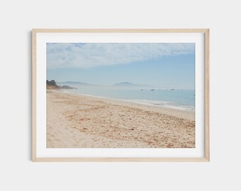 Santa Barbara Beach Print: California Coastal Landscape Photography