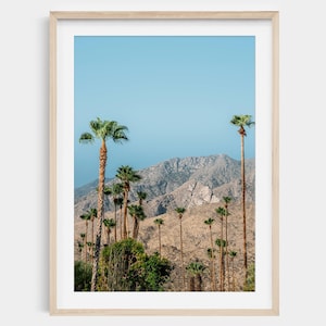 Palm Springs Print: California Palm Tree Wall Art