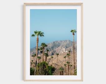 Palm Springs Print: California Palm Tree Wall Art