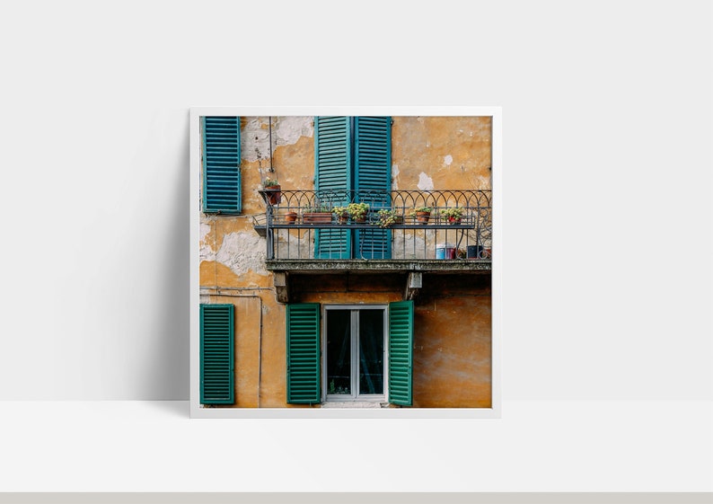 Italian Shutters, Printable, Italy Photos, Sienna Italy Photography, Italy Wall Art, Italy Print Art, Colorful Italian Homes, Home Decor image 4