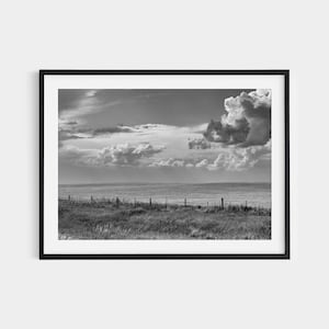 Door Ansel Adams geïnspireerde landschapsfotografie in Californië: zwart-witte muurkunst