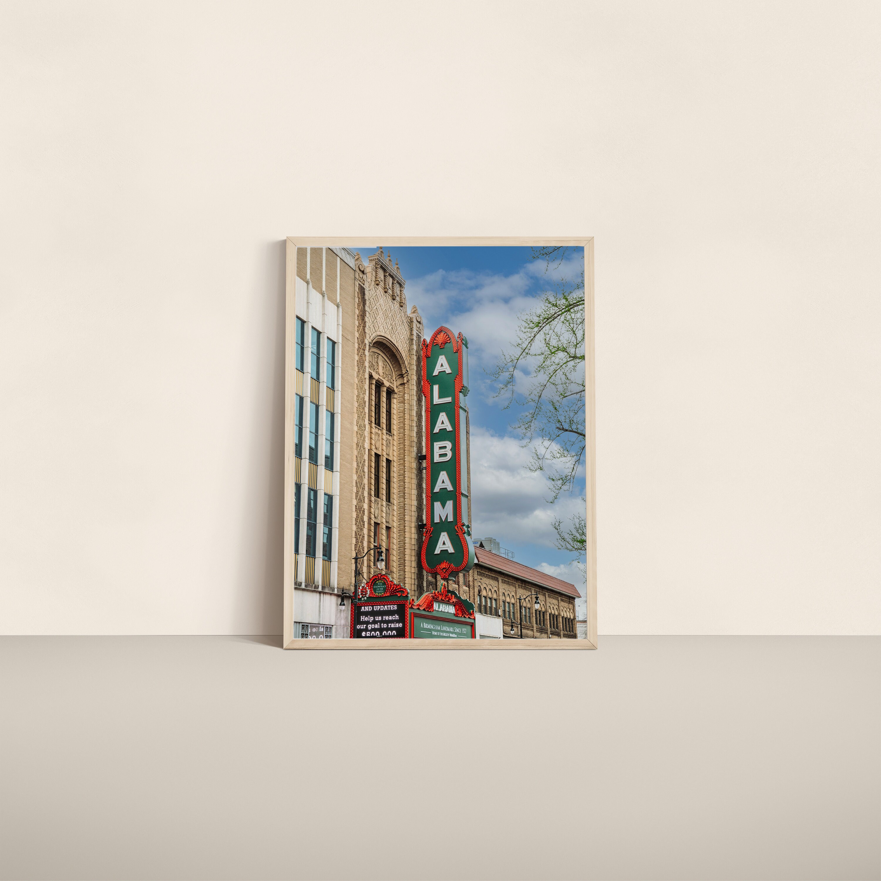 Birmingham Alabama, Digital Download, Alabama Theater, Birmingham