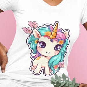 Cute Unicorn Png for sublimation, shirt png for kid, sublimation png, design for shirts, unicorn shirt,colorful designs,