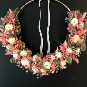 Dried flower crown.