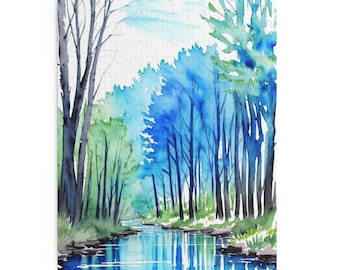 Nature-Inspired Puzzle | 120, 252, 500 Pieces, Scenic Landscape, Eco-Friendly Activity, Gift for Nature Lovers, Relaxation Game