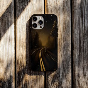 Wilderness Phone Case, Nature Inspired, Durable Protection, Adventure Gift, Outdoor Lover's Accessory, Unique Forest Design
