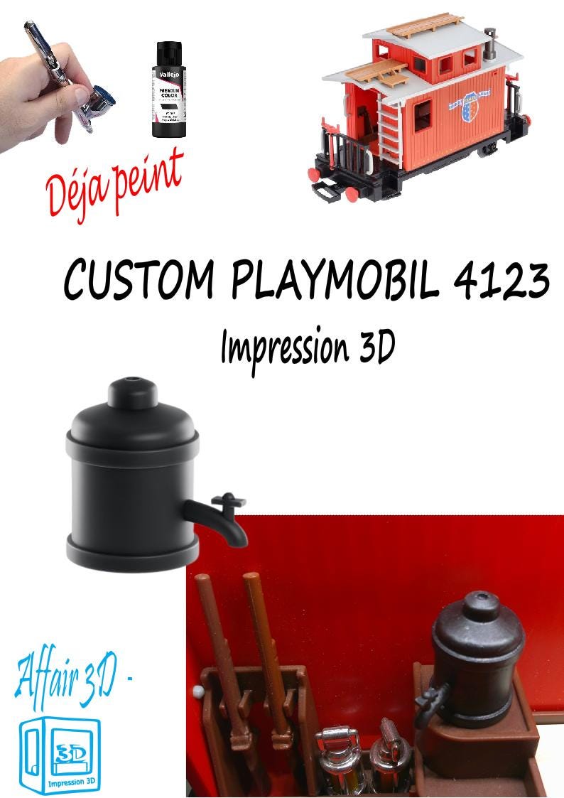 PLAYMOBIL 6342 City action - Wagon