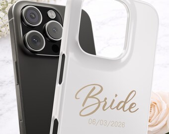 iPhone Slim Case for Brides | Bridal Est | Bride to Be Gift | Wedding Accessory