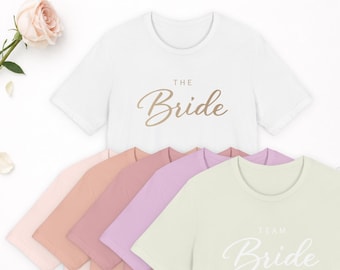 Bride & Her Girls Shirt | Bachelorette Party Shirts | Bridal Shower Outfit | Hen Party Matching Shirts | Matching Crew Shirts