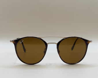 Ray-Ban Sunglasses – Model RB3546 9074 51 21 145 – Tortoise & Gold – Retro Bridge Design
