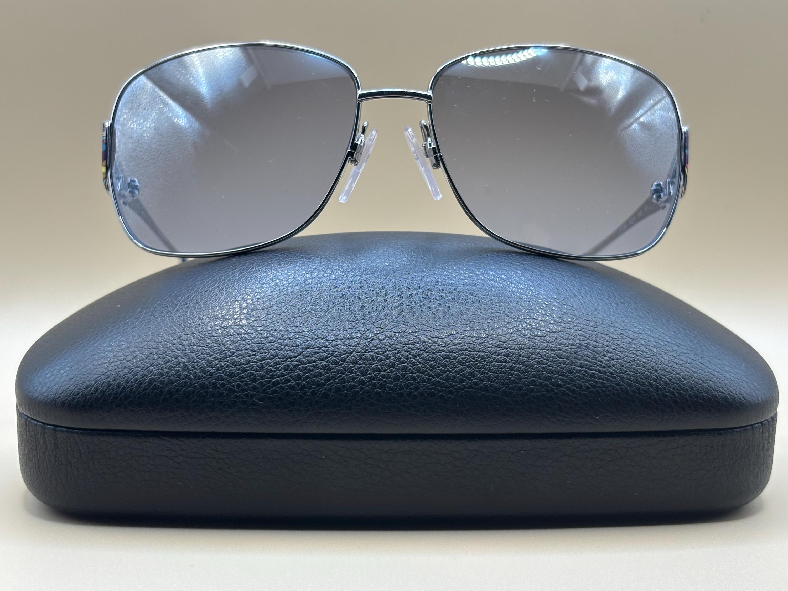 Emilio Pucci Sunglasses – Model EP128S 120 – Silver Frame  display picture 1