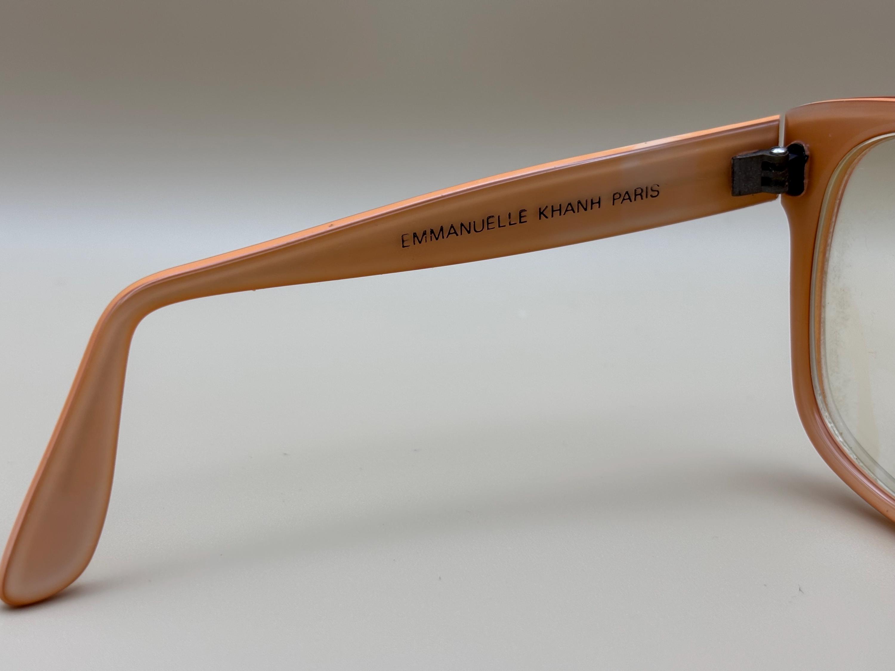 Emmanuelle Khanh Vintage Eyeglasses – Model 8080 – Made in 