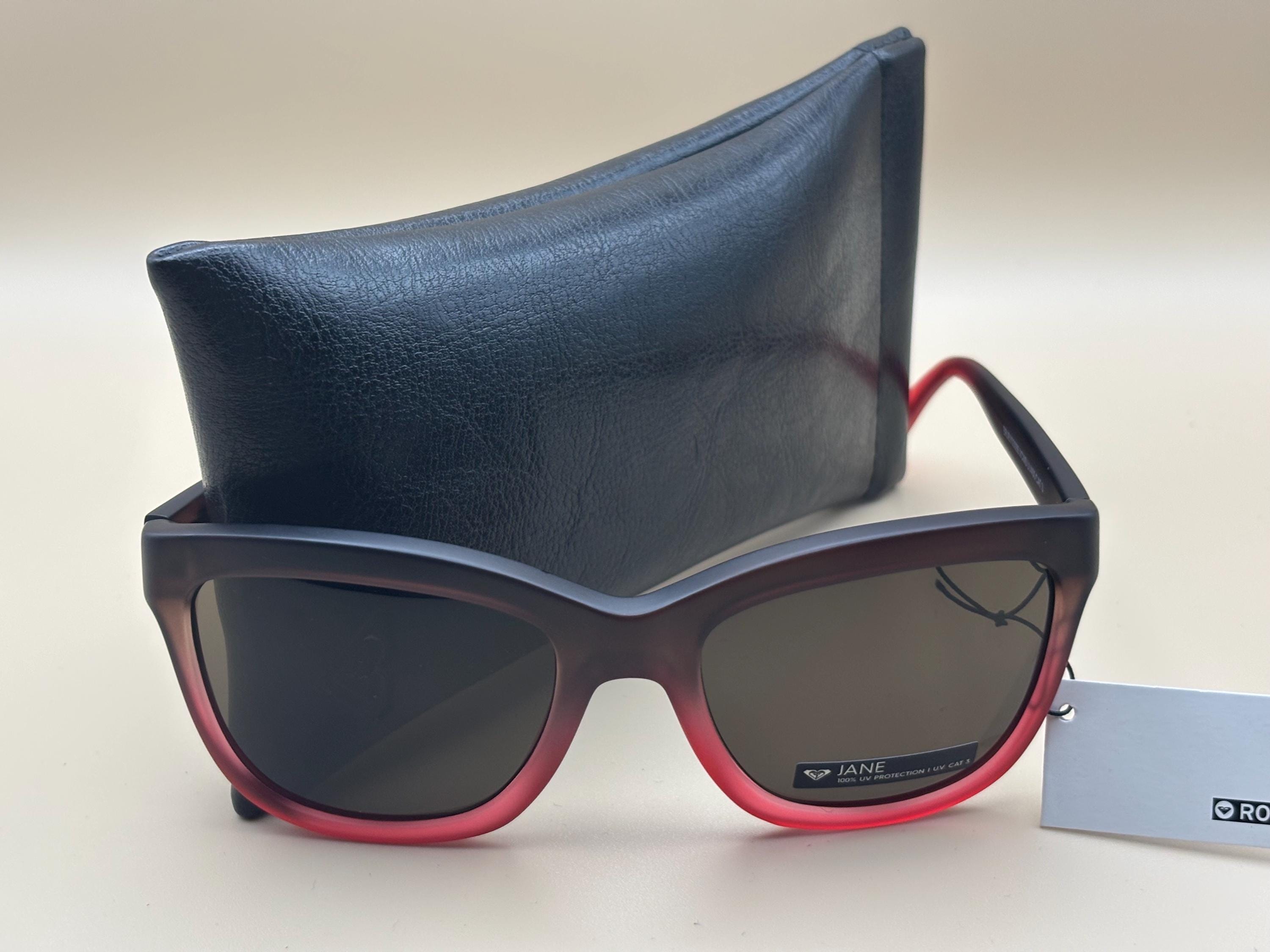 Roxy Oversized Black Framed Sunglasses Cabana Cutie Polarized Rose Gradient Tint Amazon.com: Roxy Women main image 4