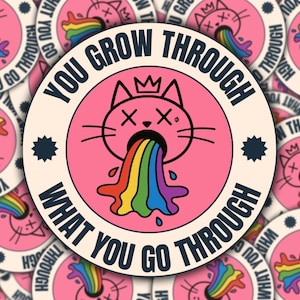 VinylSTICKERS - Street art, urban graffiti pop-art stickers voor laptops, tijdschriften, cadeaus, feestartikelen, Peel n Stick, DIY, kleurrijk, regenboog