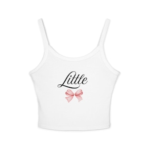 Customizable Sorority Reveal Tank Top: Big/Little Sister Matching Tanks