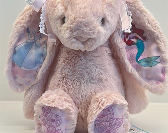 Jellycat Small Bashful Blossom Lemon Bunny 8