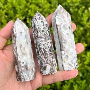 3.5&quot; Natura Sphalerite Point Tower,Crystal Wand Point,Crystal Obelisk,Mineral Specimen,Home Decoration,Reiki Healing,Crystal Gifts 1pc