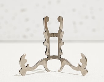 Soporte para rebanadas de cristal, expositor de ágata