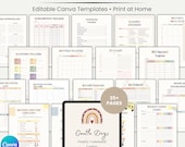 Editable Family Command Center Kit | Canva Planner (Digital Download)