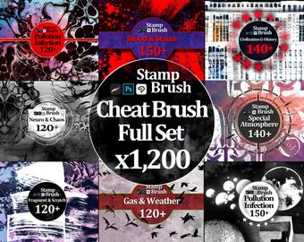 Cheat Brush – Ultimate Bundle (ABR + Brushset + PNG + SUT Included)