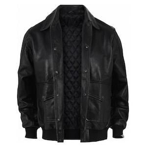 Black Vintage A2 Jacket - Etsy