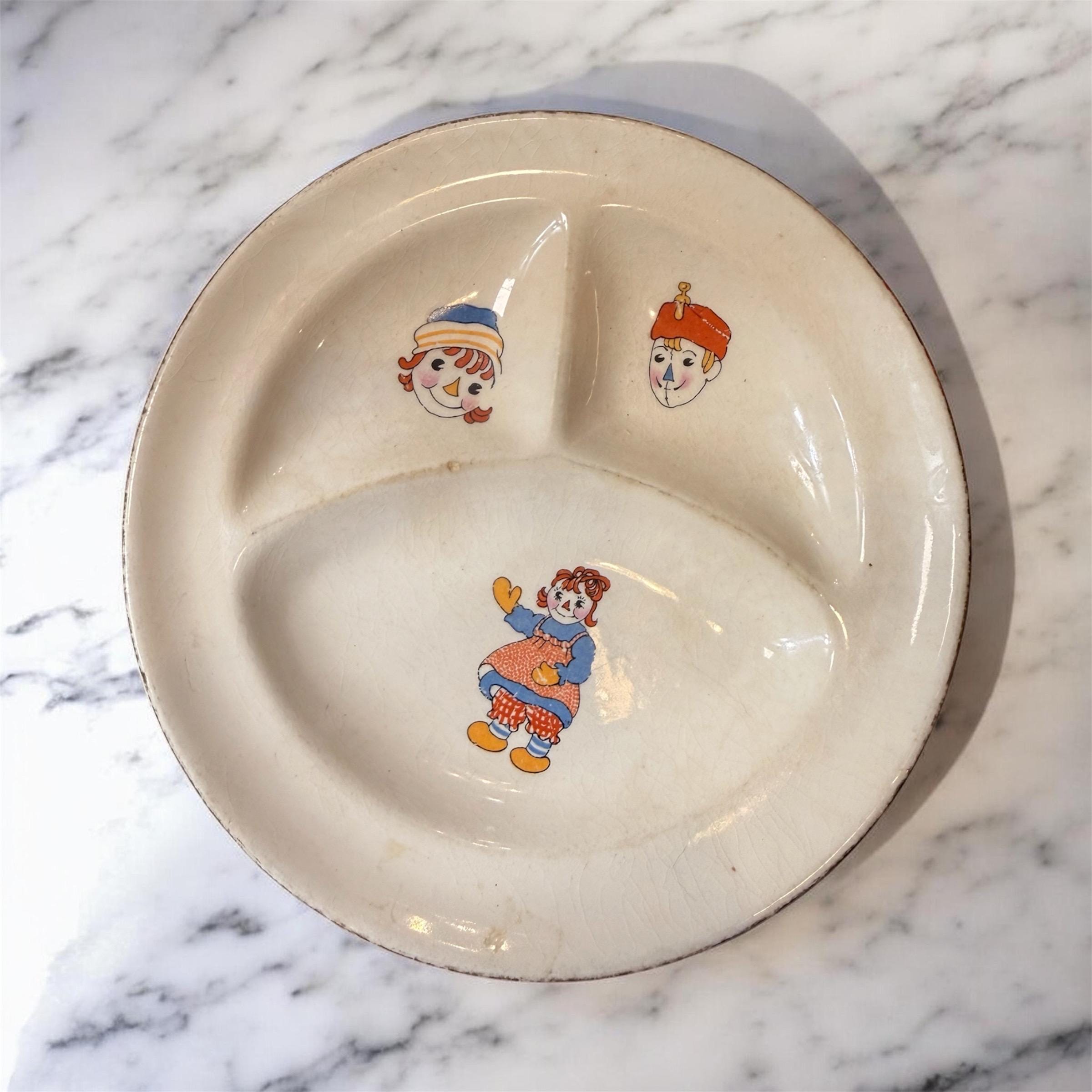 Raggedy Ann and Andy Plate - Etsy