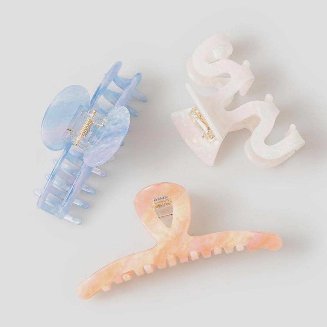 Variety Claw Shapes Hair Claw Set – Trendy Hair Accessories - Etsy