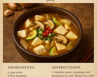 Libro de cocina coreana en PDF / Recetas auténticas, kimchi, bulgogi… Más de 40 recetas (Descarga digital)