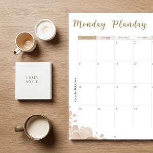 Weekly Planner Printable | Daily Time Blocking PDF | Undated Schedule Template | A4 A5 Letter | Minimalist Agenda
