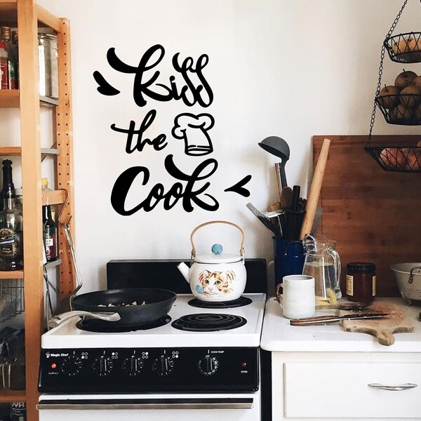 Kitchen Wall Decal Etsy