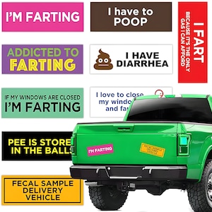Custom Bumper Sticker or Magnet, Personalized Car Decal, Custom Text Bumper Sticker, Custom Car Magnet with Logo or Artwork image 11